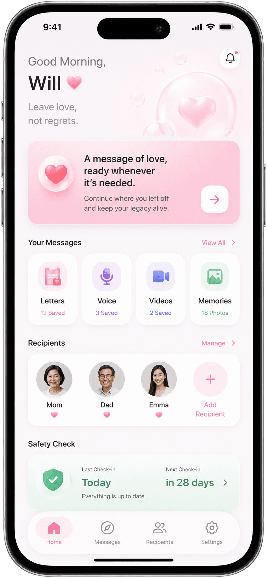 Forever Alive App